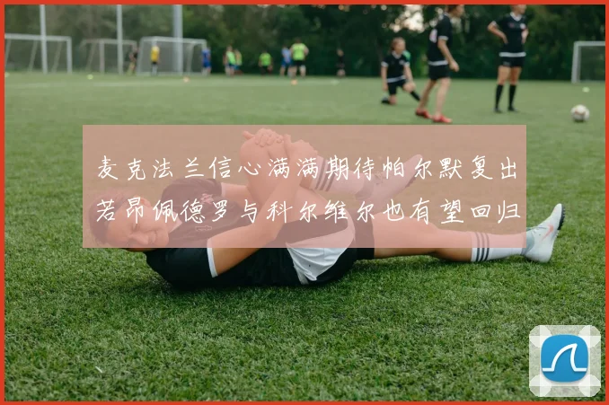 麦克法兰信心满满期待帕尔默复出若昂佩德罗与科尔维尔也有望回归